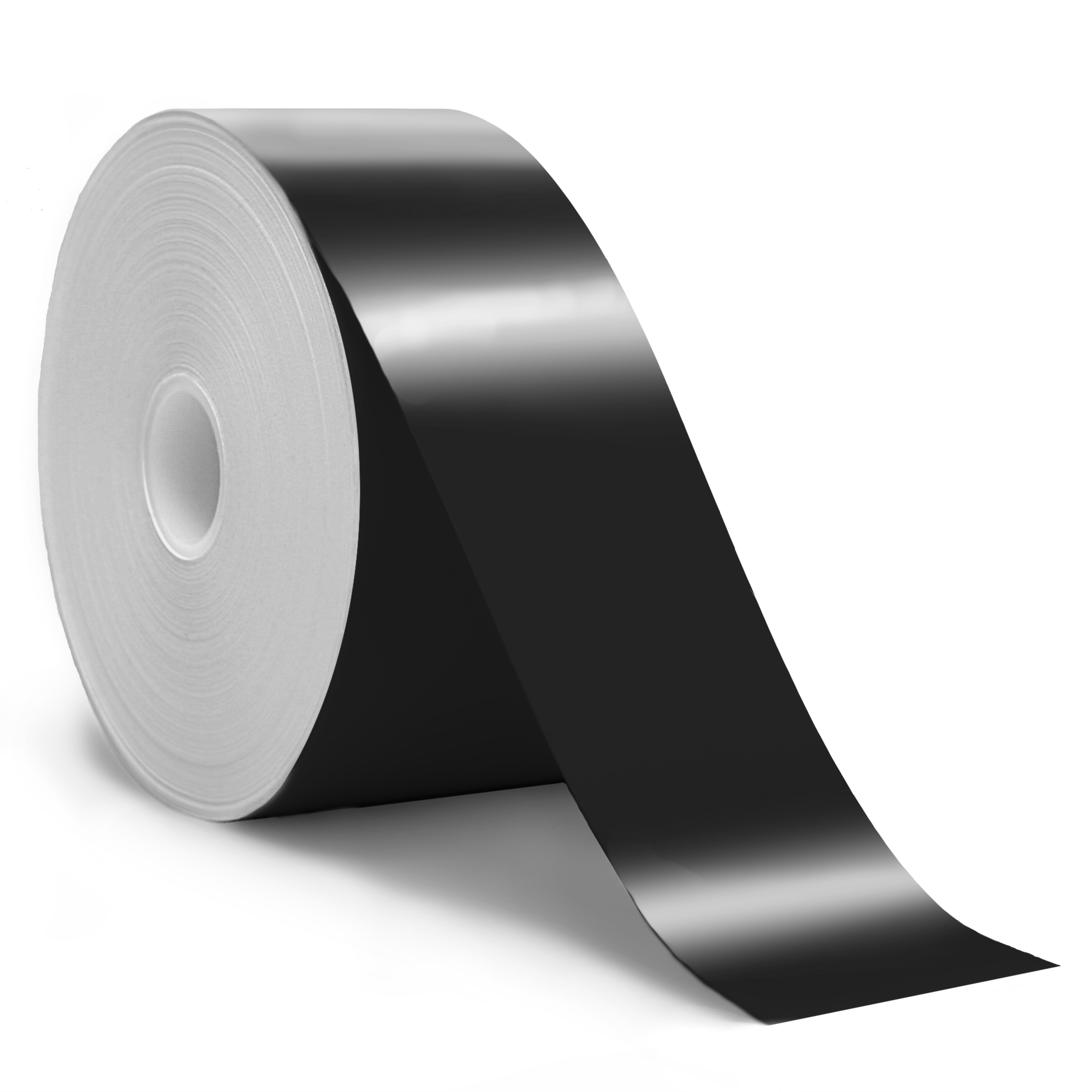 2in x 150ft Black Premium Vinyl Labeling Tape