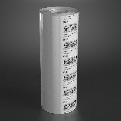 6.8in x 984ft White Wide Format Ribbon