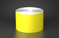 3in x 70ft Yellow Fluorescent Vinyl Tape
