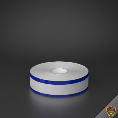 1in x 70ft Peak-Performance Continuous Double Blue Stripe