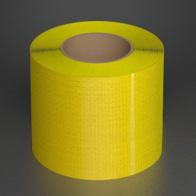 Detail view for ProMark 4" x 100ft Standard Yellow Floor Tape