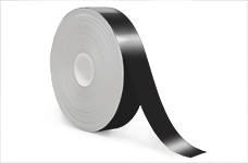 1in x 150ft Black Premium Vinyl Labeling Tape