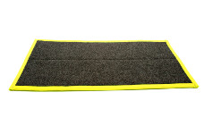 PureTrack Replacement Pad with Yellow Trim. Disinfecting Shoe Mat System.