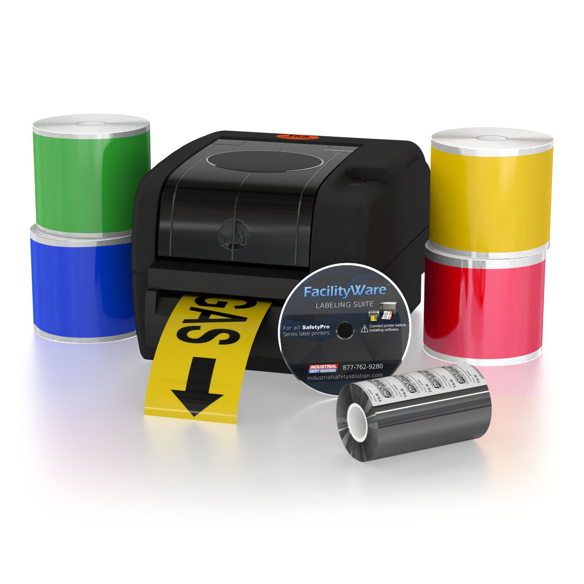 SafetyPro Industrial Label Printer with Easy Application Supplies