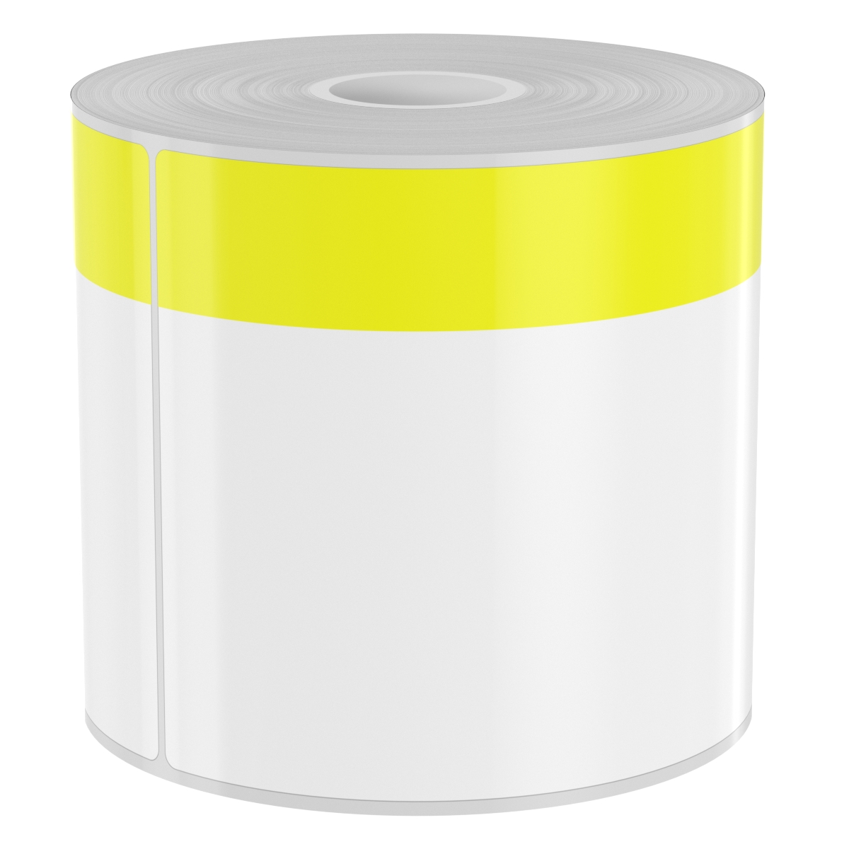LabelTac® Caution Tag - Safety Yellow - Printable Tag Roll