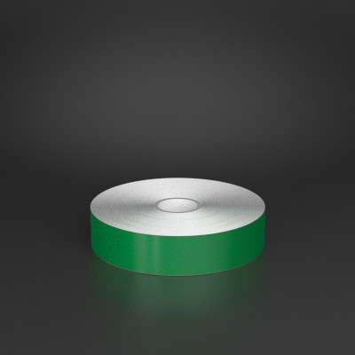 Detail view for 1" x 70ft Yellow Green Premium Vinyl Labeling Tape