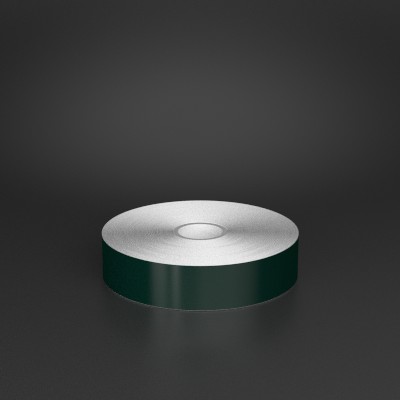 Detail view for 1" x 70ft Forest Green Premium Vinyl Labeling Tape