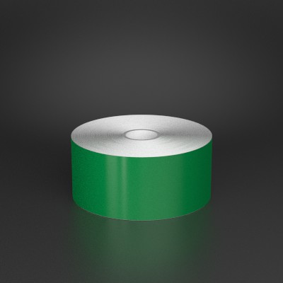 Detail view for 2" x 70ft Yellow Green Premium Vinyl Labeling Tape