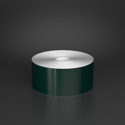 Detail view for 2" x 70ft Forest Green Premium Vinyl Labeling Tape