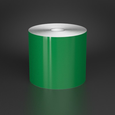 Detail view for 4" x 70ft Yellow Green Premium Vinyl Labeling Tape
